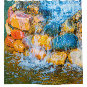 Fresh Water Streams And Sprays Shower Curtain