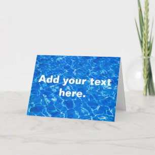 Fresh Water - Version Two of Three Card