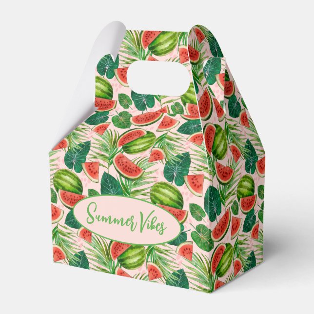 Fresh Watermelon Favour Box (Front Side)