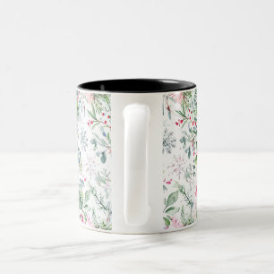 fresh winter fruit Two-Tone coffee mug