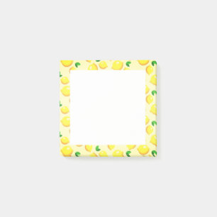 Fresh Yellow Lemons 2 Post-it Notes