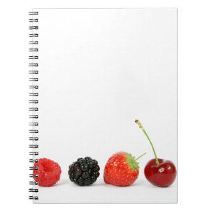Fresh Yummy Berries Notebook