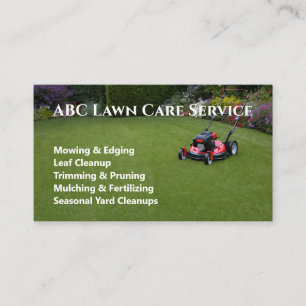 Freshcut Lawn Care Business Card
