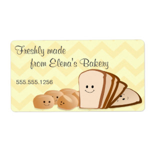 Freshly Baked Bread Avery Label
