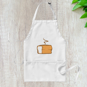 Freshly Baked Bread Loaf Warm Bakery Standard Apron