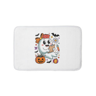 Freshly Boo'd Coffee Halloween Bath Mat