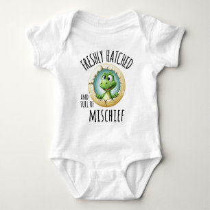 Freshly Hatched   Baby Dino Hatching Bodysuit
