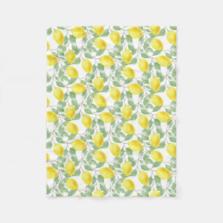 FRESHLY LEMONS FLEECE BLANKET