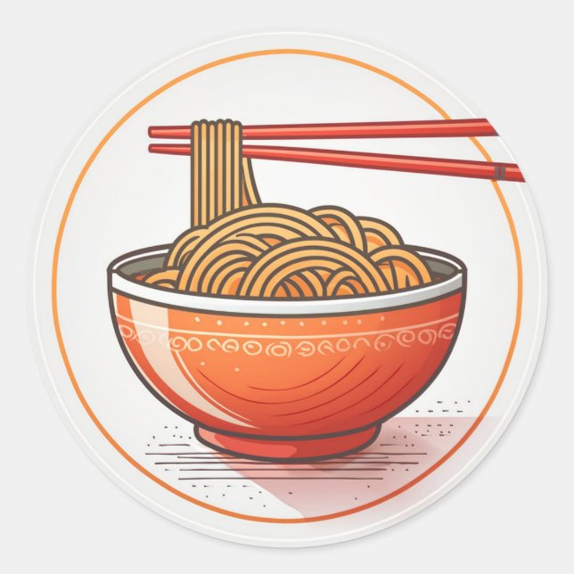 Freshly Made Classic Round Sticker (Front)