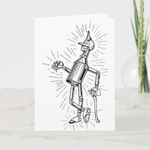 Freshly Oiled Tinman Card