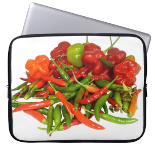 Freshly Picked Chillies Laptop Case