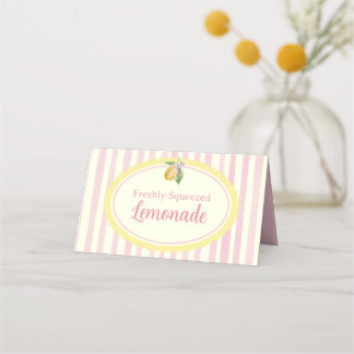 Freshly Table Food Labels Place Card