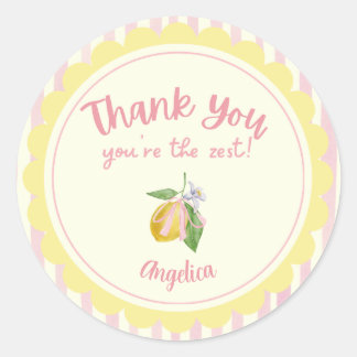 Freshly Thank You Party Favour Tags
