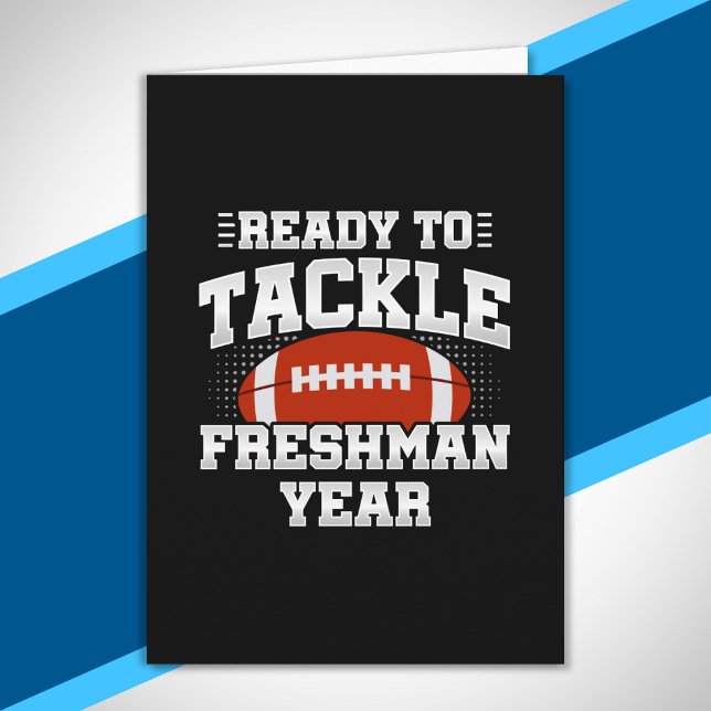Freshman Class Football 9th Grade - Freshman Year Card (Creator Uploaded)