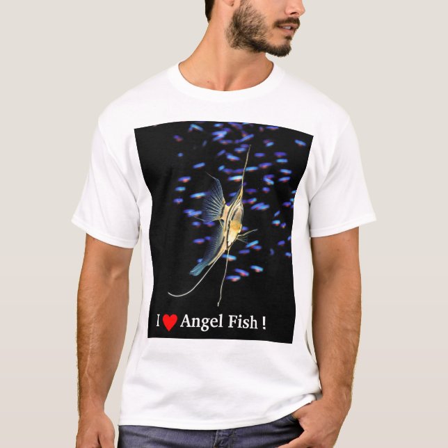 Freshwater Angel Fish T-Shirt (Front)