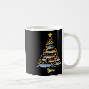 Freshwater Fish Species Christmas Tree Fishing Xma Coffee Mug