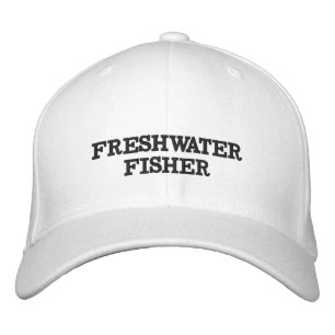 Freshwater Fisherman Fisher Fishing Hat