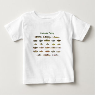 Freshwater Fishing Baby T-Shirt