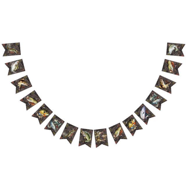 Freshwater Fishing Party Bunting (All)