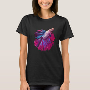 Freshwater Siamese Fighting Fish Betta Fish Graphi T-Shirt