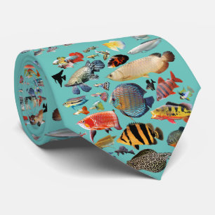 Freshwater Tropical fish ネクタイ Tie
