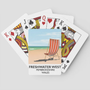 Freshwater West Pembrokeshire Wales Playing Cards