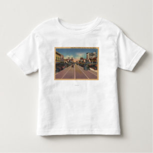 Fresno, CA View - North on Broadway Toddler T-Shirt