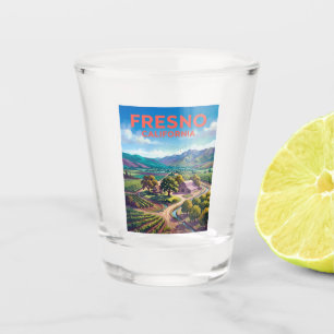 Fresno, California California Shot Glass