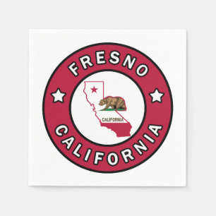 Fresno California Napkin