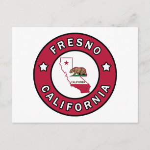 Fresno California Postcard