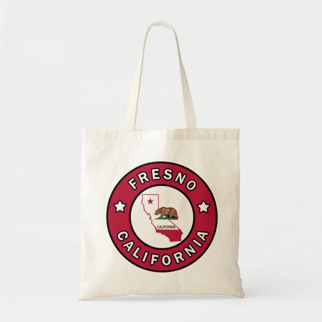 Fresno California Tote Bag (Front)