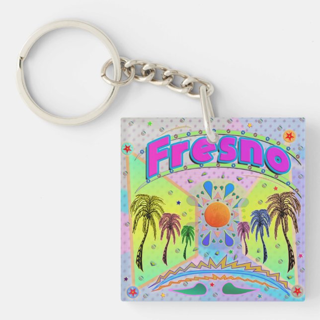 Fresno Calm Desire Keychain (Front)