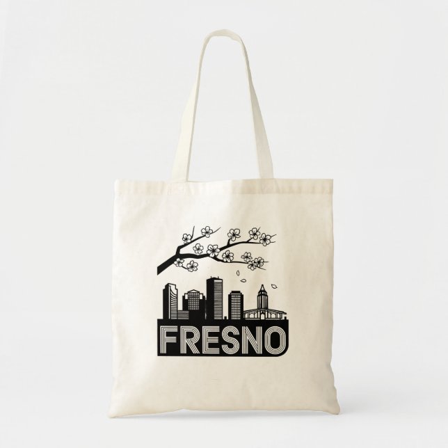 Fresno City California USA Tote Bag (Front)