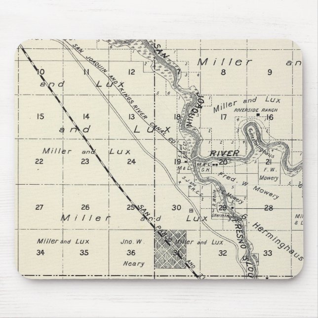 Fresno County, California 10 Mouse Pad (Front)