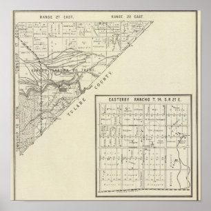 Fresno County, California 11 Poster