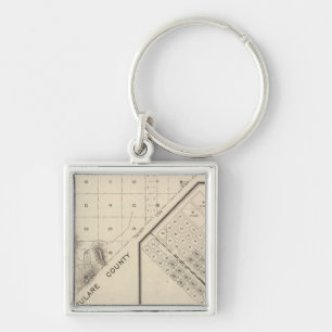Fresno County, California 15 Key Ring