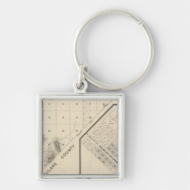 Fresno County, California 15 Key Ring (Front)