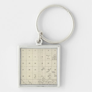 Fresno County, California 20 Key Ring