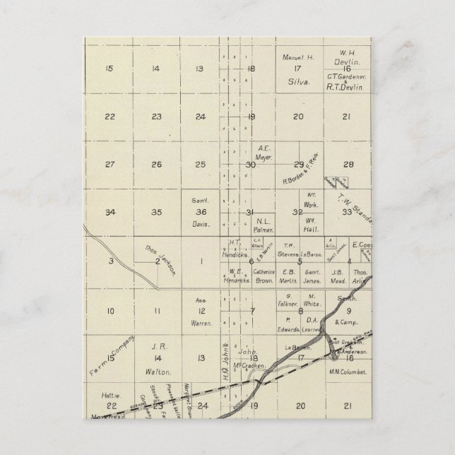 Fresno County, California 20 Postcard (Front)