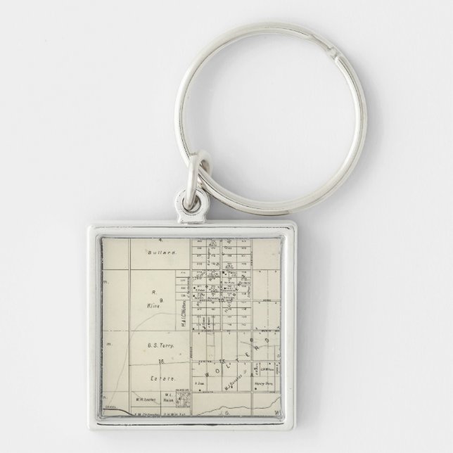 Fresno County, California 24 Key Ring (Front)