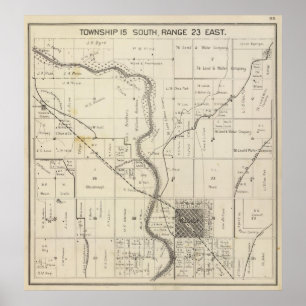 Fresno County, California 2 Poster
