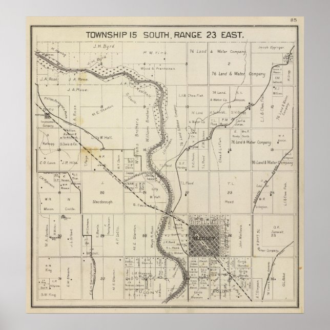 Fresno County, California 2 Poster (Front)