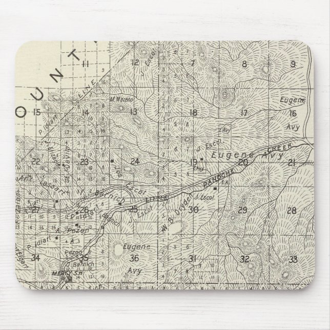 Fresno County, California 30 Mouse Pad (Front)