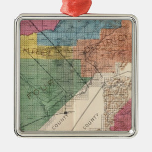 Fresno County, California 31 Metal Tree Decoration