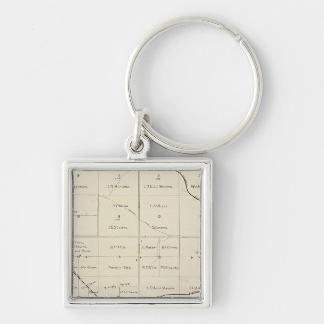 Fresno County, California 33 Key Ring (Front)