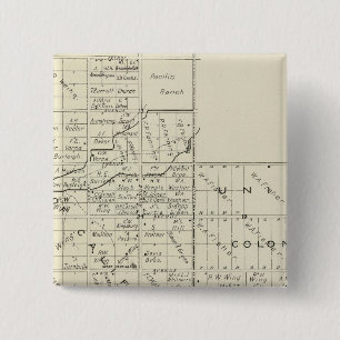 Fresno County, California 35 15 Cm Square Badge