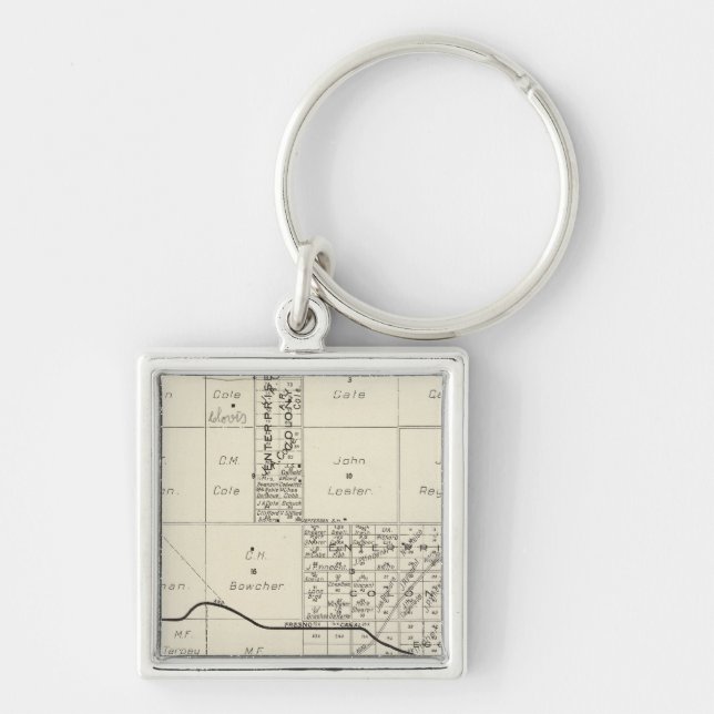 Fresno County, California 4 Key Ring (Front)