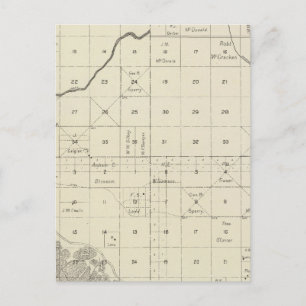 Fresno County, California 5 Postcard