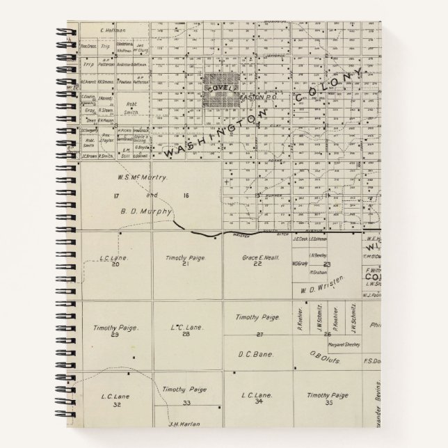 Fresno County, California 6 2 Notebook (Front)