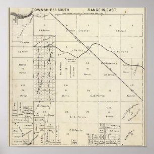 Fresno County, California 7 Poster